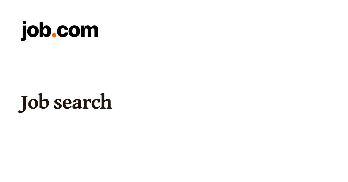 Job search | Job.com